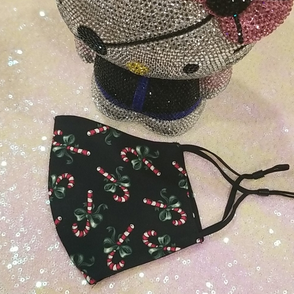 💖SALE💖 Christmas Candy Cane Mask - Picture 6 of 8